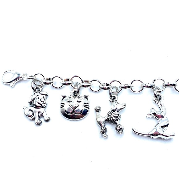 Cats And Dogs Charm Bracelet - Picture 4 of 8